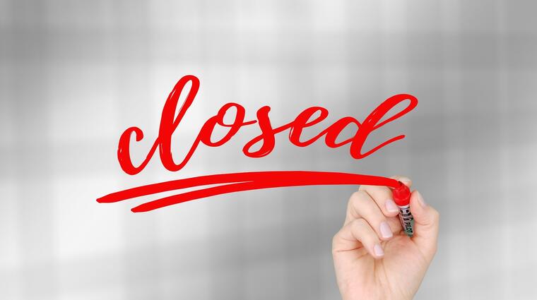 Library closed